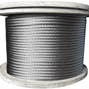 CABLE de ACERO IMP. 6 x 19 -12 mm. Galv. x 100 mt. El Metro