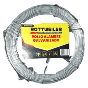 Alambre Galvanizado Nº 18 -Rollo x 25 mtrs.