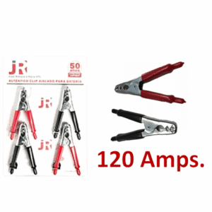 DISPLAY CLIPS Aislados 120 AMP. x 4 Unidades