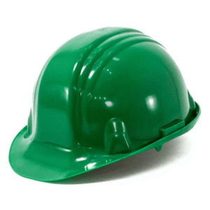 CASCO (L & R) POL.VERDE C/CREMALLERA