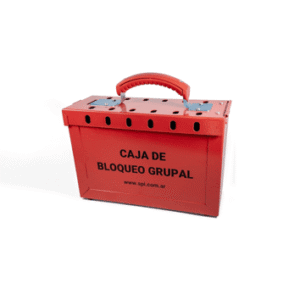 Bloqueo Caja Grupal Roja * D133RO12