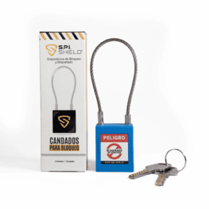 Bloqueo Cand. Termopl.Azul Paso 20x76 de Cable * D118AZ00