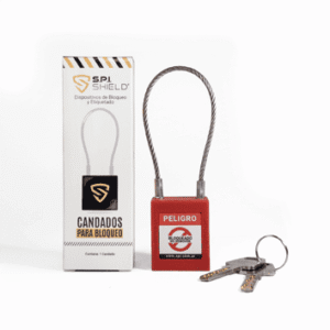 Bloqueo Cand. Termopl.Rojo. Paso 20x76 de Cable * D116RO00