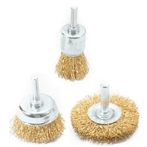 CEPILLO C/Eje RIZADO p/Taladro Blister x 3 un. Importado