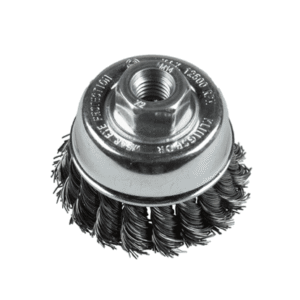 CEPILLO COPA TRENZADO Simple C/Tuerca AMOL. 7" ROSTER