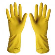 Guante Latex Amar.MONDONGO C/Soporte Textil