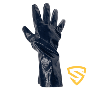 Guante Nitrilo Azul *SPI -Medio Completo Puño 300 mm.