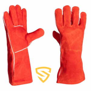 Guante SOLDADOR Rojo *SPI Forrado