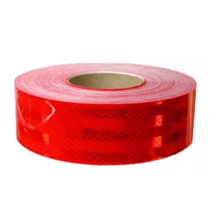 Cinta Reflectiva Vehic. Roja 7,5 cm x 20 m