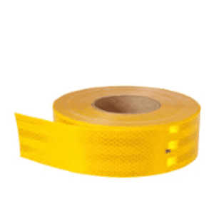 Cinta Reflectiva Vehic. Amar. 5 cm x 45.7 m