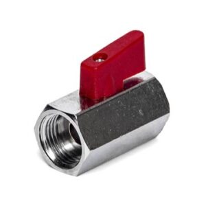 MINI VALVULA ESFERICA HH 3/8 Gas Bronceada