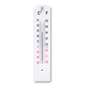 TERMOMETRO DE PARED Plastico LUFT int/ext. T-103W