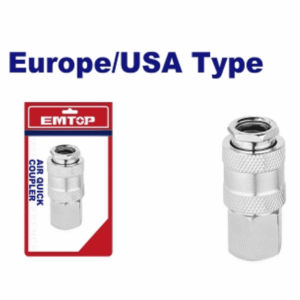 ACOPLE A BOLILLA 1/4" T/Europeo rca. hembra -EMTOP//EMQP0970