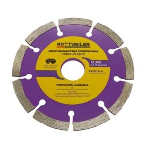 Disco Diamantado Laser Segmentado 4.1/2" Rottweiler