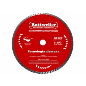 Disco Diamantado Turbo 7" Rottweiler