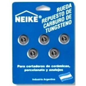 CORTADOR P/CERAMICA -Rep. Rueda 15 mm. K-10 x 5 Unid.