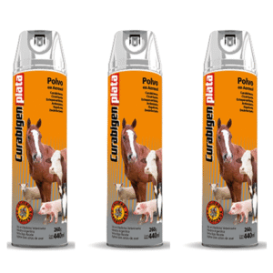 CURABICHERAS AEROSOL x440 cc. PLATA