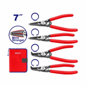 PINZA SEEGER Set de 4 180 en cartuchera ma *EMTOP// ET-EPLSC7411