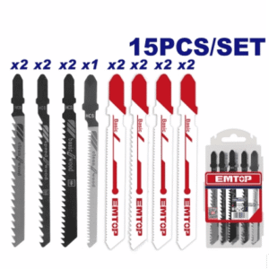 Sierra p/caladora madera Set 5 -8 Tpi *EMTOP// ET-EJSBT111C