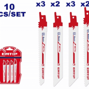 HOJA DE SIERRA sable combinadas Set 5 *EMTOP// ET-ESSB1001