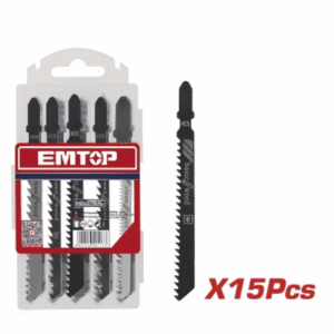 Sierra p/caladora Madera - Set 15 -74mm 8TPI *EMTOP// ET-EJSBT5111C