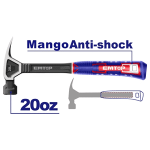 MARTILLO GALPONERO Forjado 20oz/560gr cabo acero *EMTOP// ET-EHAMCH2020