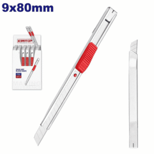CUTTER METAL 129mm Cuchilla 9mmx80mm *EMTOP// ET-ESNK09001