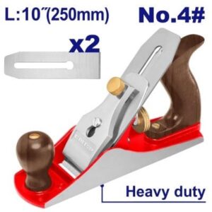 Cepillo Carpintero Nº4 50x250mm c/2 cuchilla *EMTOP// ET-EPLA4002