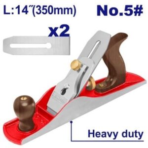 Cepillo Carpintero Nº5 50x350mm c/2 cuchilla *EMTOP// ET-EPLA5002