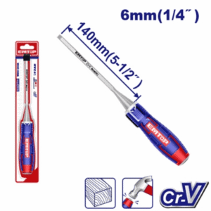 Formon Carpintero- CRV 6mm *EMTOP// ET-EWCL0601