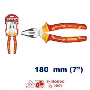 Alicate 1000V. Pinza universal 180- IND. *EMTOP// ET-EPLRC0731