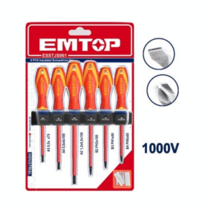 Destornillador 1000V -Set 6 -PL y PH *EMTOP// ET-ESSTJS061