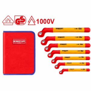 LLAVE Estriadas 1000V -Set 7 de 8-19 aisl. *EMTOP// ET-EKISPA0702