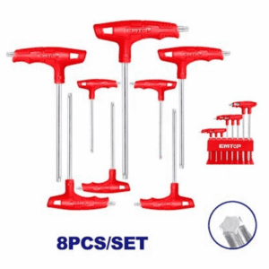 LLAVE Torx T -Juego de 8 pz T10-50- *EMTOP// ET-ETHW6063
