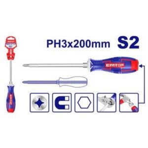 Destornillador Phillips de Golpe - imantado *EMTOP// ET-EGTSPH3200