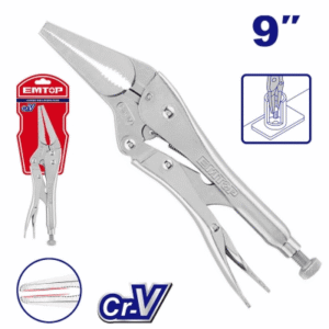 PINZA DE FUERZA C/Bloqueo de Punta 9" *EMTOP// ET-ELPRLN0901