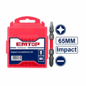 Punta Magnetica alto impacto *EMTOP x Set x 10 Pzs PH2+SL6 65mm // ET-ESBTMHL