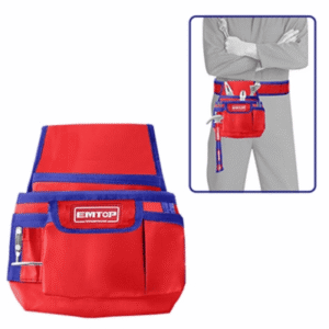 Porta Herramienta Cartuchera 7 bols. y aro martillo *EMTOP// ET-ETBG48044