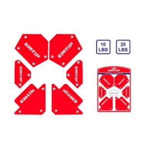 Escuadra Magnetica -Juego de 6 Pz *EMTOP// ET-EMWH6002