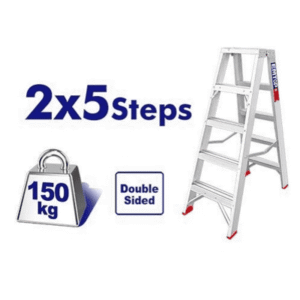 Escalera Aluminio uso Int. 2x5-1,20mt escal 150 *EMTOP// ET-ELAD3051