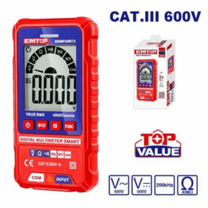 Medicion Multimetro Digital CAT III 600V RM *EMTOP// ET-EDMR160012