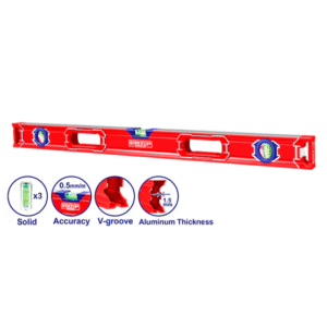 NIVEL RECTIFICADO ANTIGOLPE 60cm 3 gotas d *EMTOP// ET-ESLL26001