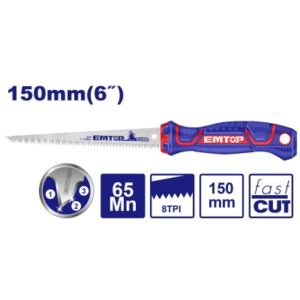 Serrucho Durlero 150mm triple afilado *EMTOP// ET-EHASW1501