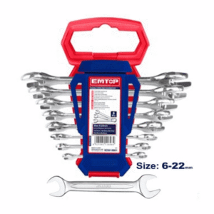 LLAVE Fijas Jgo. 8 Pz - 6-22mm *EMTOP// ET-EDES10801