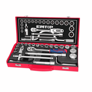 TUBO Jgo. de 24 Pz 1/2" 10-32mm cj.metalica *EMTOP// ET-ESKT12243