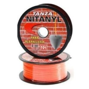 TANZA Albañil 1.00 mm. Fluor x 100 Mtrs. Grilon