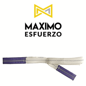 Eslinga de 1 Tn -Largo 4 m -Ancho 35 mm -Violeta