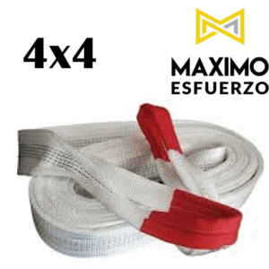 ESLINGA de TIRO 4x4 -9 mtr. OJAL ROJO