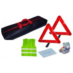 Kit Vehicular (Bolso -Chaleco -Triangulo Refl. -Botiquin)