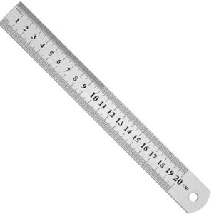 REGLA DE ACERO INOX. 50 Cm.